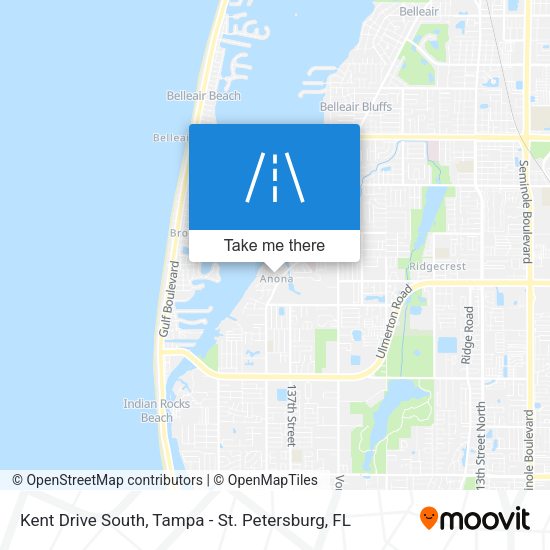 Mapa de Kent Drive South