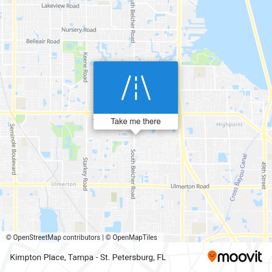 Mapa de Kimpton Place