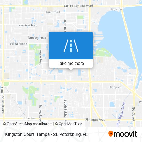 Mapa de Kingston Court
