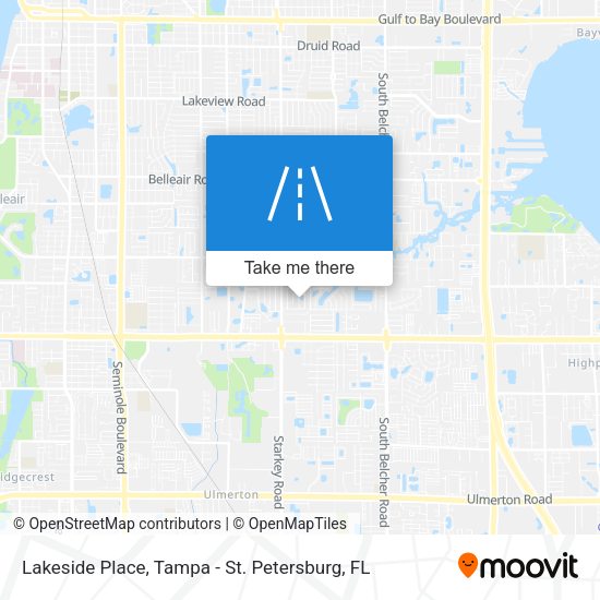 Lakeside Place map