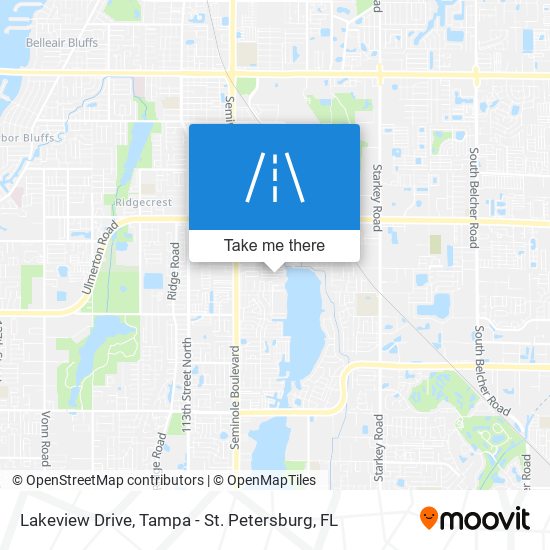 Lakeview Drive map