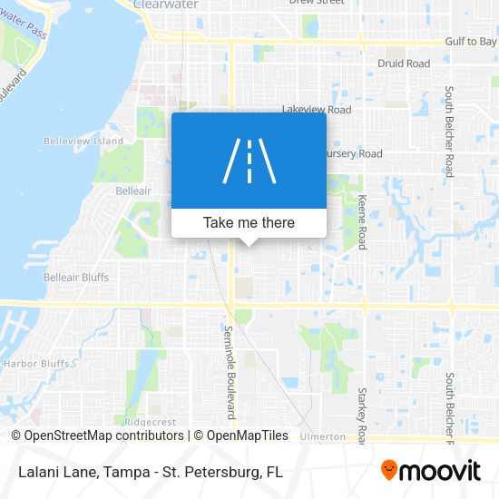 Lalani Lane map