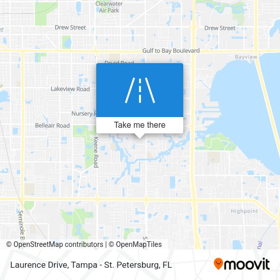 Laurence Drive map