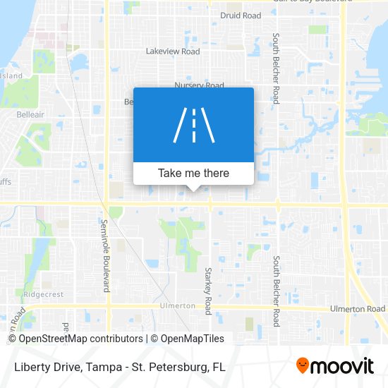 Mapa de Liberty Drive
