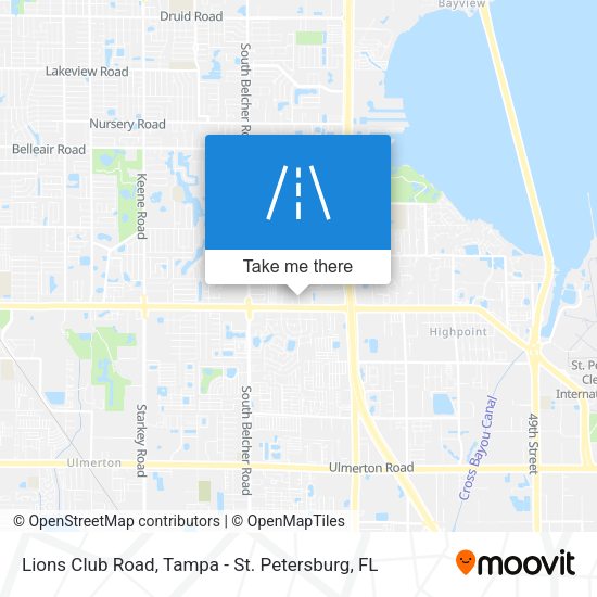 Lions Club Road map