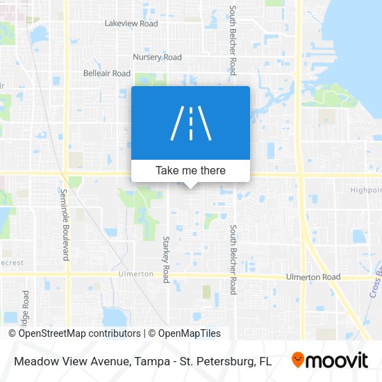 Mapa de Meadow View Avenue