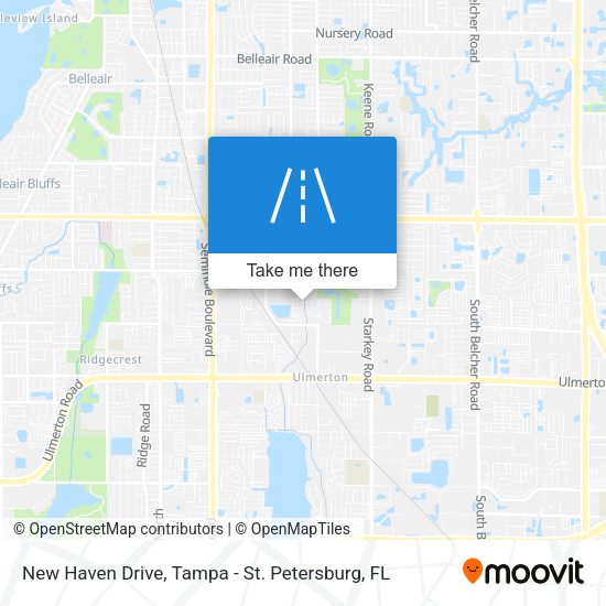 New Haven Drive map