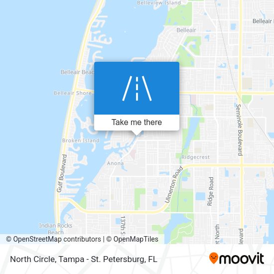 North Circle map