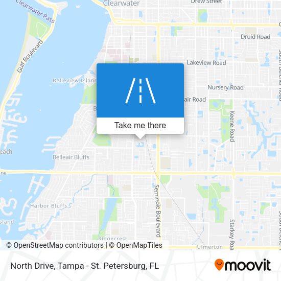 North Drive map