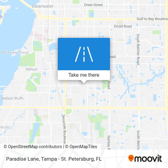 Mapa de Paradise Lane
