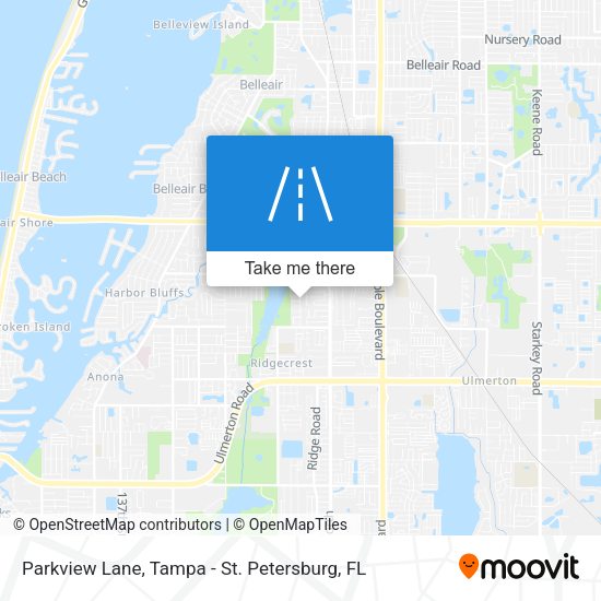 Parkview Lane map