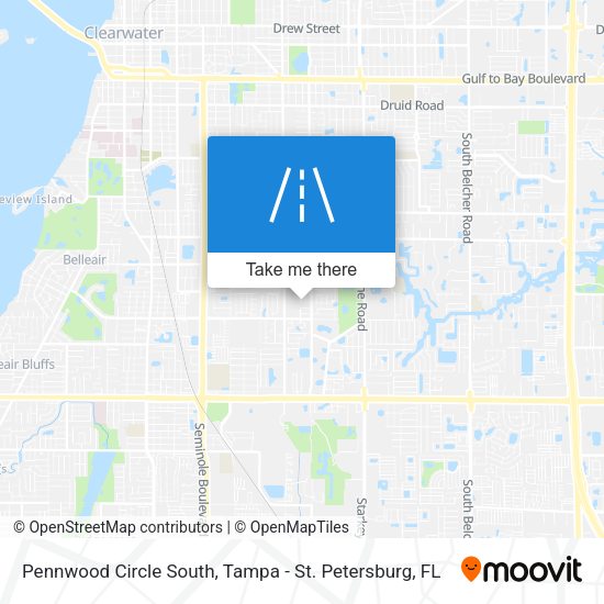 Pennwood Circle South map