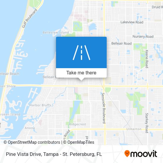 Pine Vista Drive map