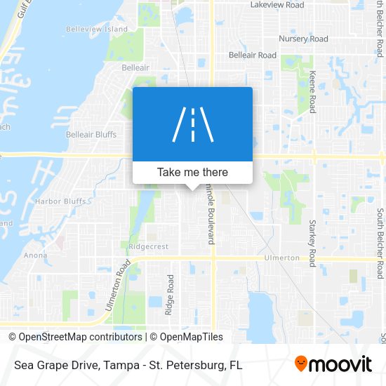 Sea Grape Drive map