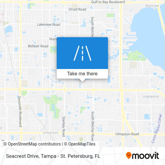Mapa de Seacrest Drive