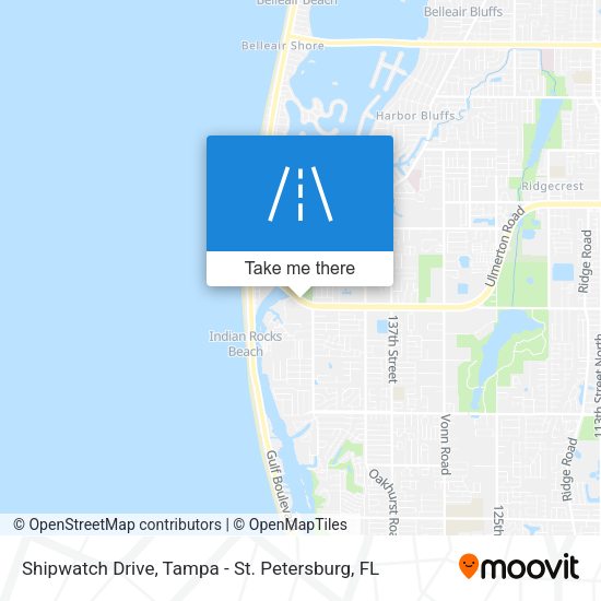 Shipwatch Drive map