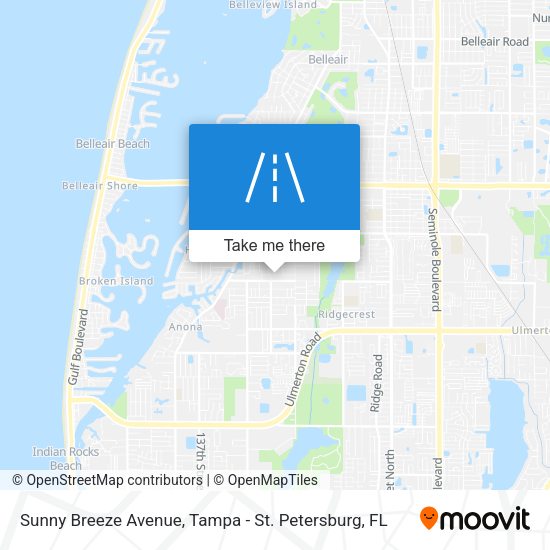 Sunny Breeze Avenue map