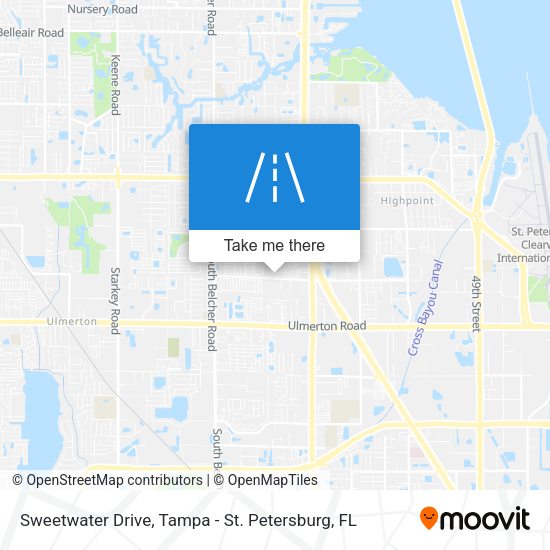 Sweetwater Drive map