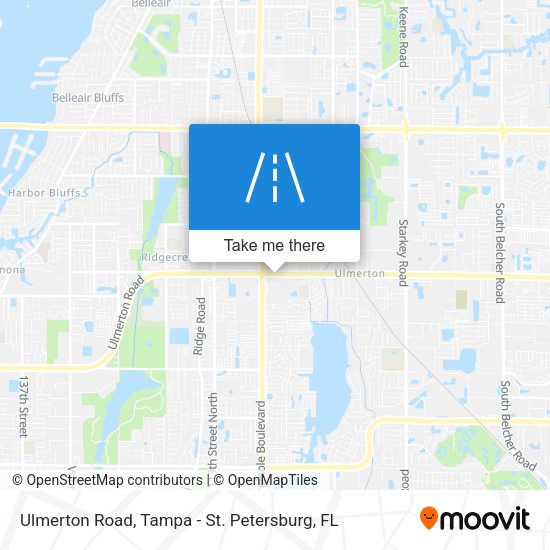 Ulmerton Road map