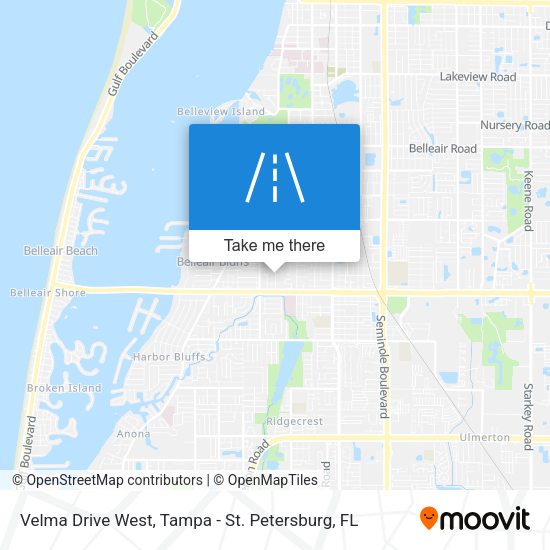 Mapa de Velma Drive West
