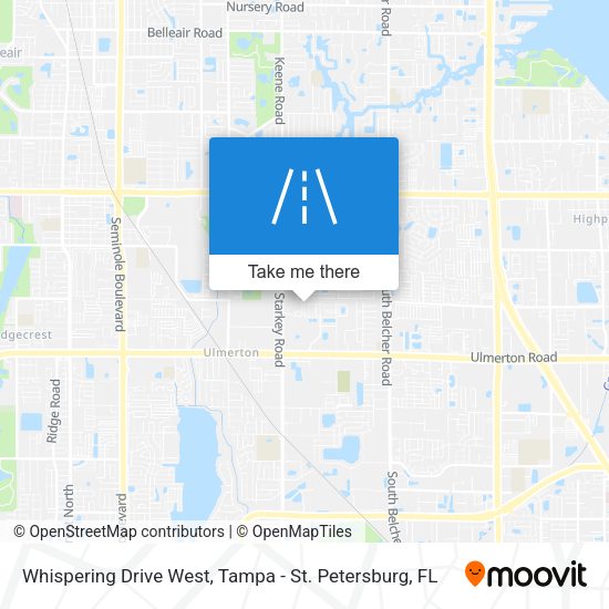 Mapa de Whispering Drive West