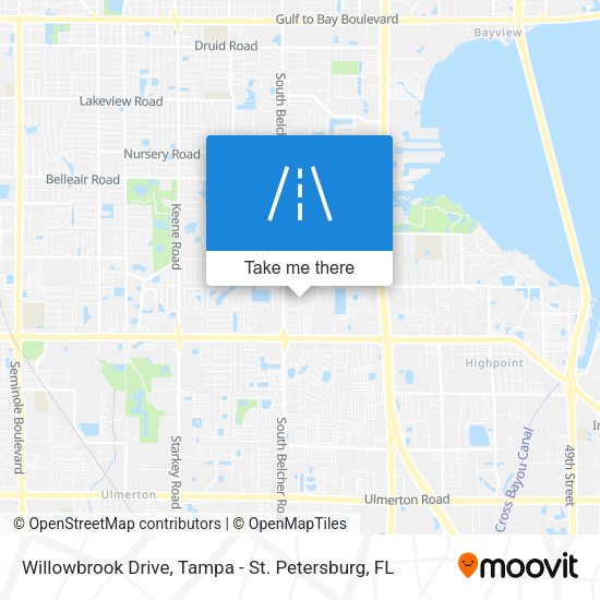 Willowbrook Drive map