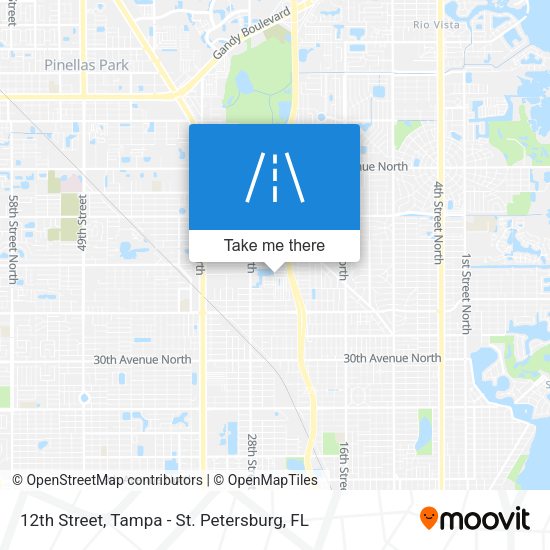 Mapa de 12th Street