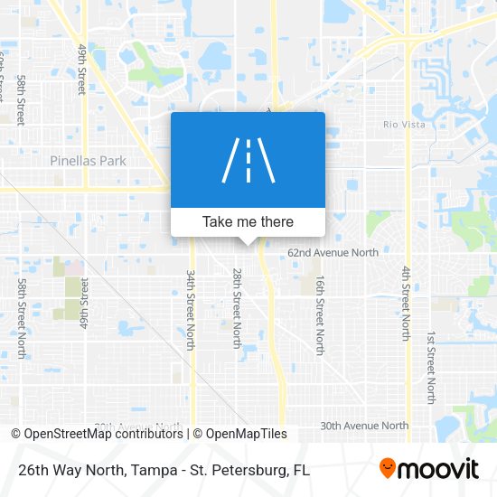 Mapa de 26th Way North