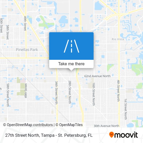 Mapa de 27th Street North