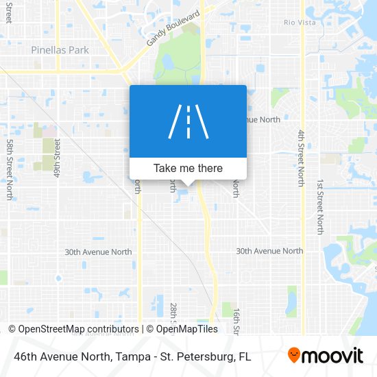 Mapa de 46th Avenue North