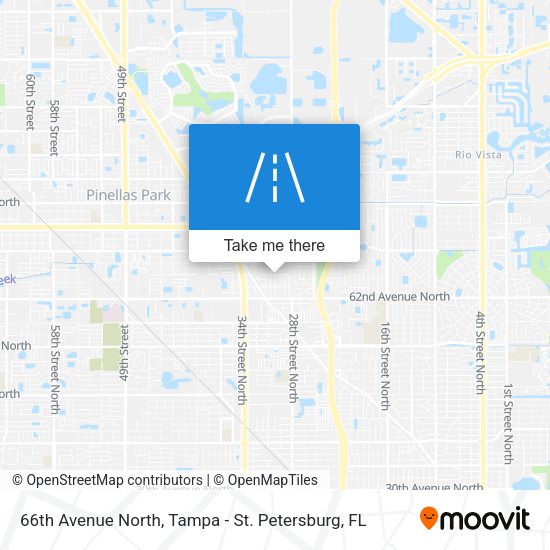 Mapa de 66th Avenue North