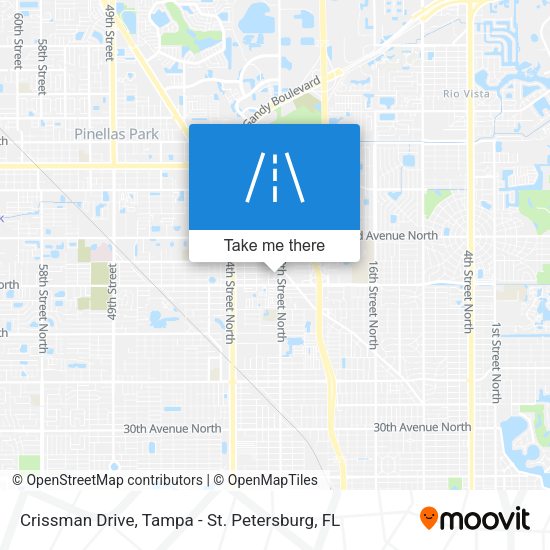 Crissman Drive map
