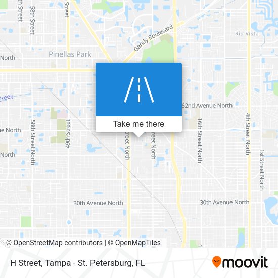 Mapa de H Street