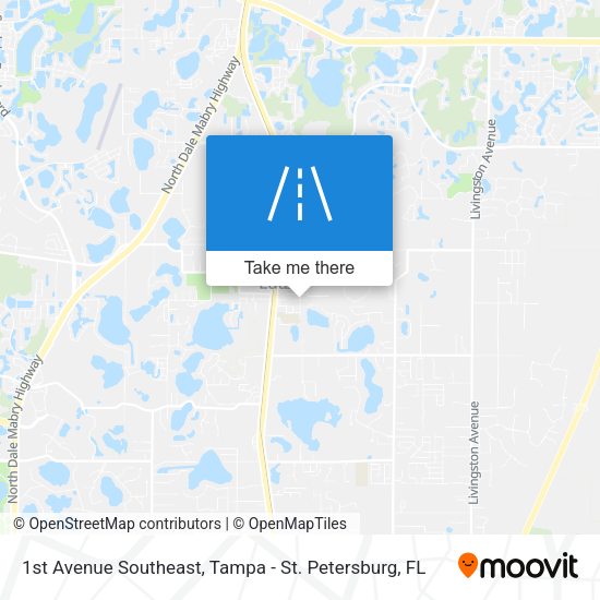 Mapa de 1st Avenue Southeast