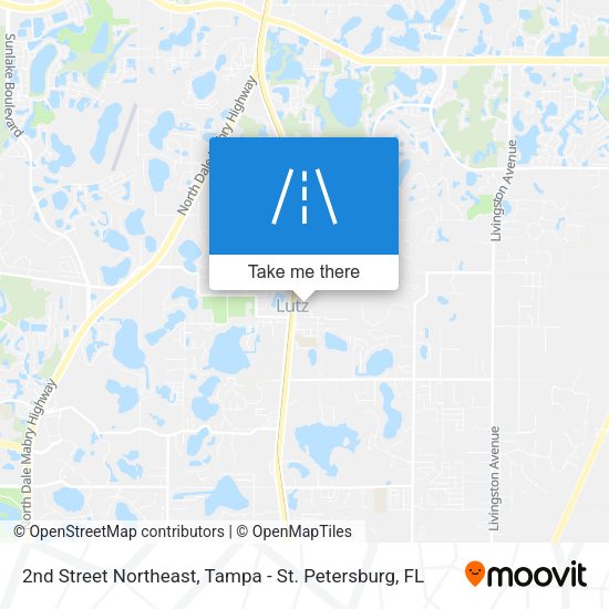 2nd Street Northeast map