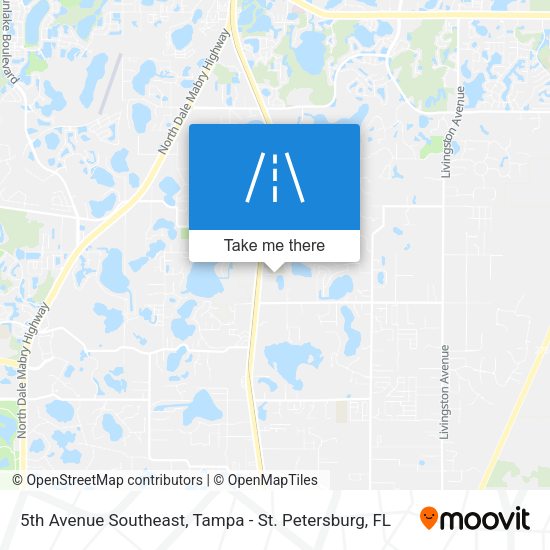 5th Avenue Southeast map
