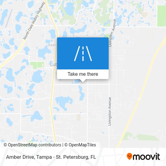 Amber Drive map