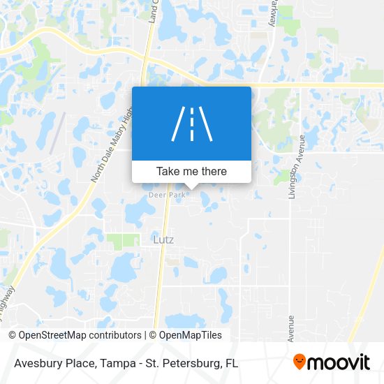 Avesbury Place map