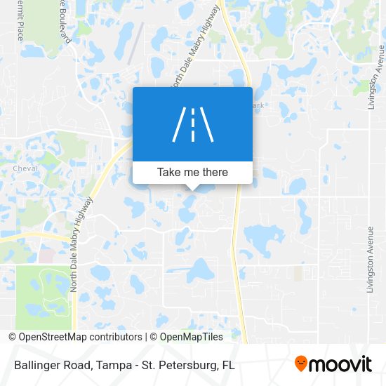 Ballinger Road map
