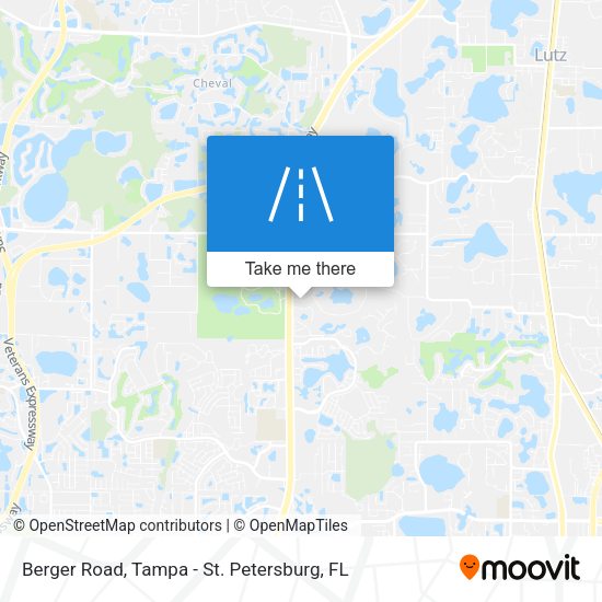 Mapa de Berger Road