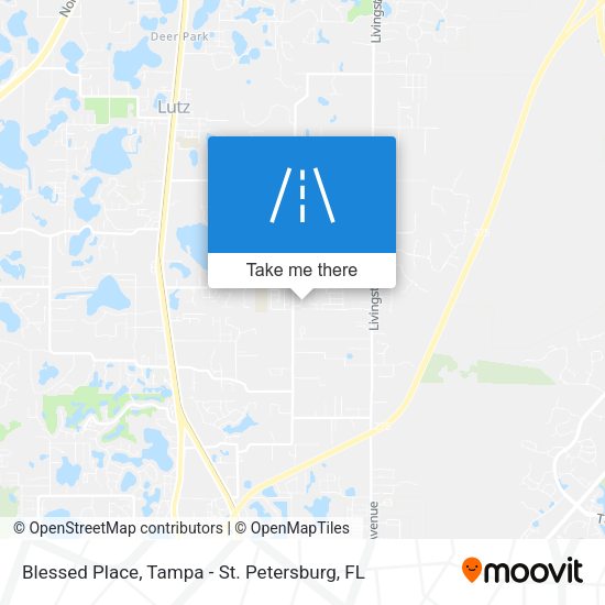 Mapa de Blessed Place