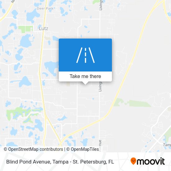 Blind Pond Avenue map