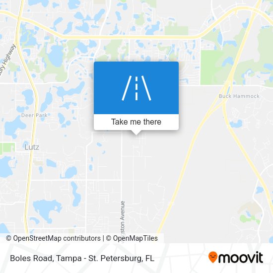 Boles Road map