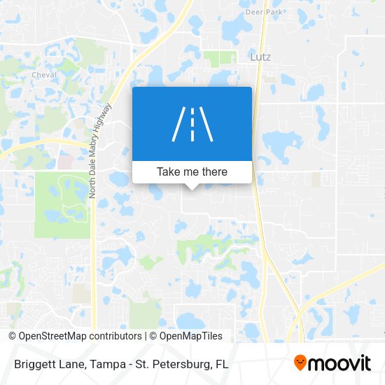 Mapa de Briggett Lane
