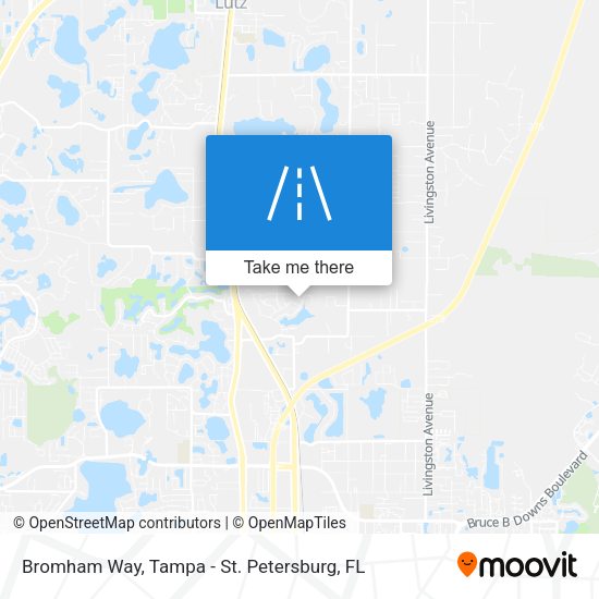 Bromham Way map