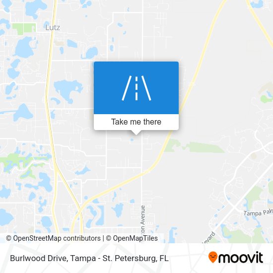 Burlwood Drive map