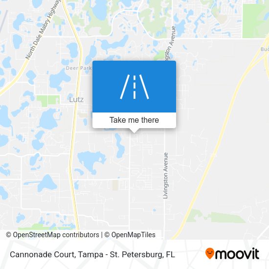 Cannonade Court map