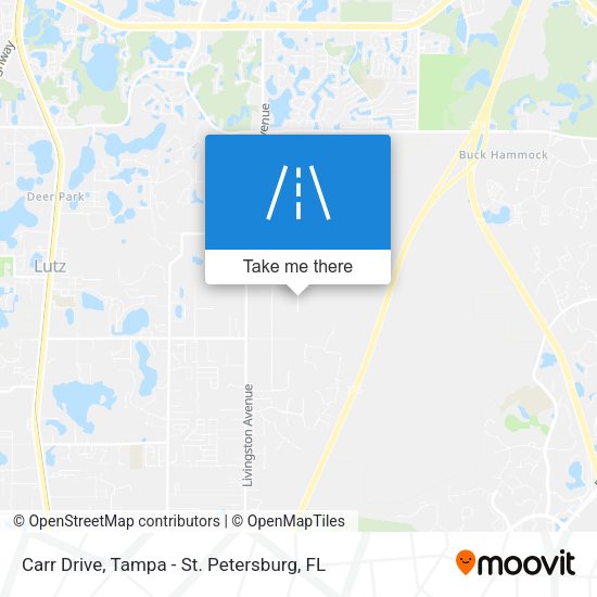 Carr Drive map