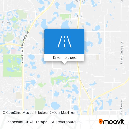 Chancellar Drive map