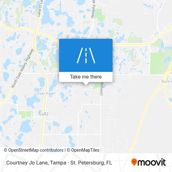 Mapa de Courtney Jo Lane